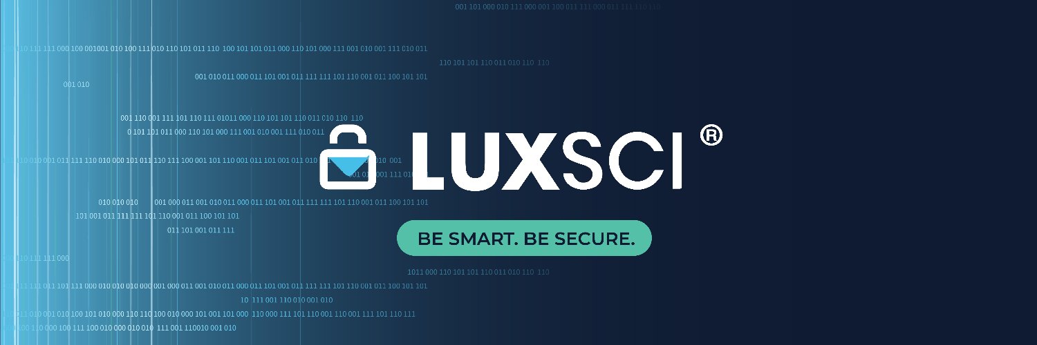 LuxSci's profile banner image