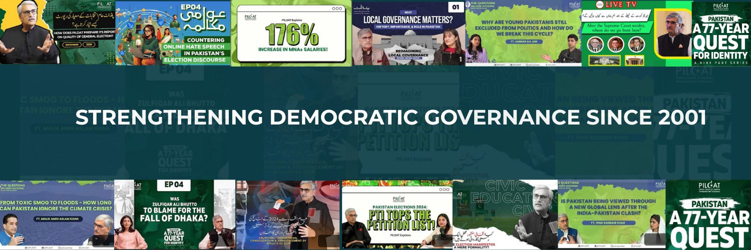 PILDAT, Pakistan banner