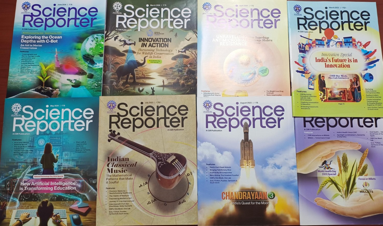 Science Reporter's banner