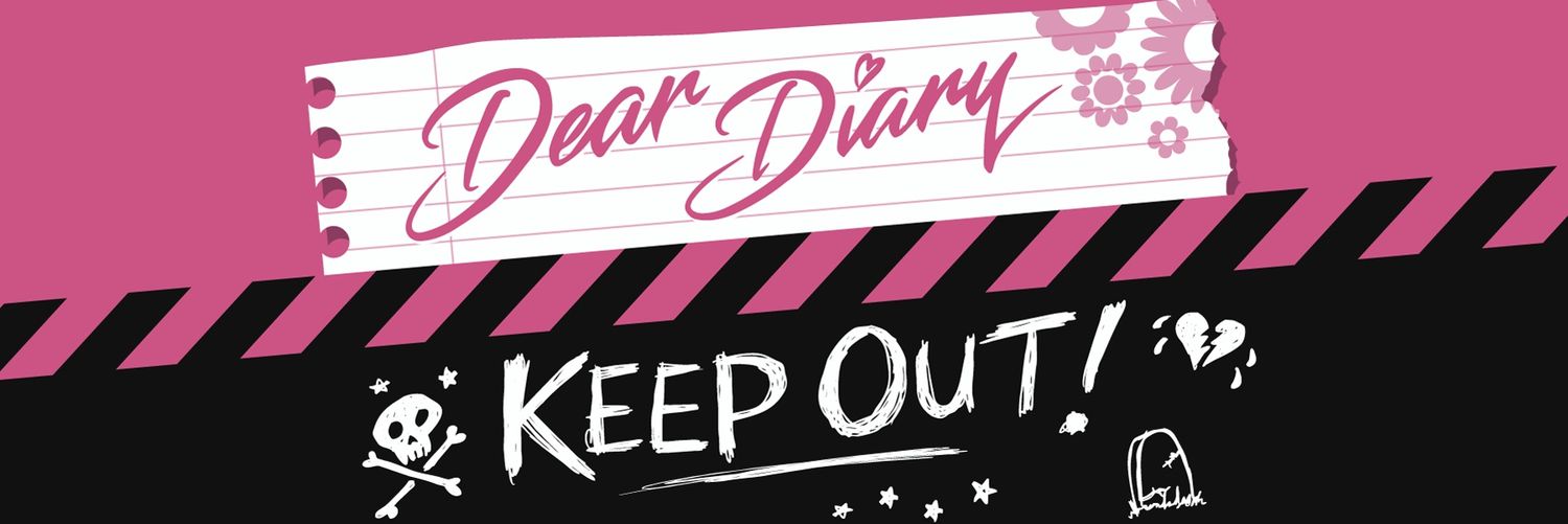 Dear Diary Keep Out banner