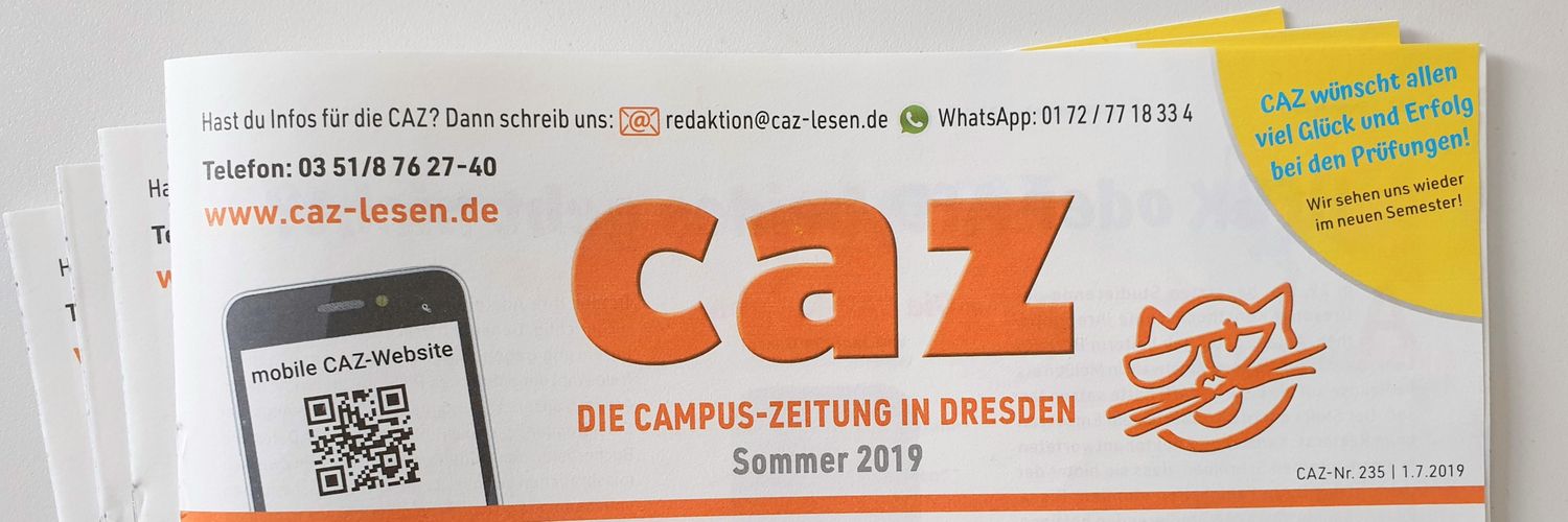 Campus-Zeitung CAZ banner