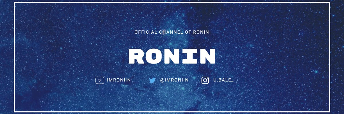 ImRoniin's profile banner image