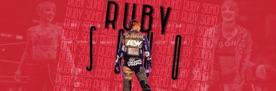 RUBY SOHO. ˚.༄ NOT @realrubysoho. banner