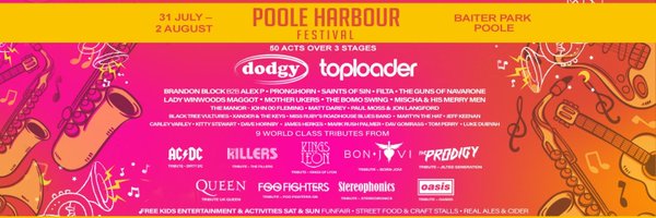 PooleFest Profile Banner