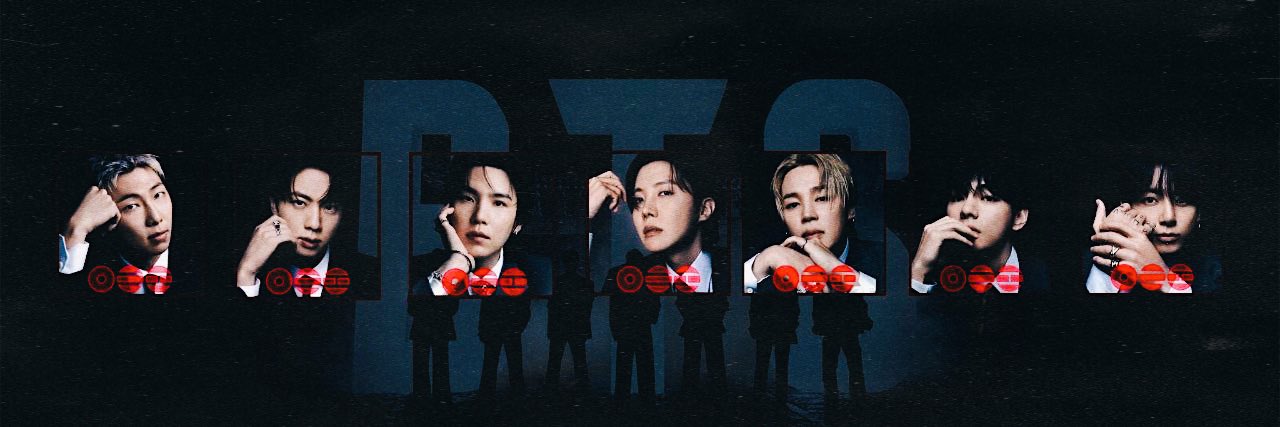 a⁷ ⊙⊝⊜ is seeing bts banner