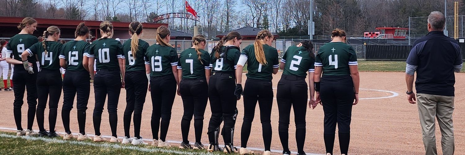 GR West Catholic Softball banner