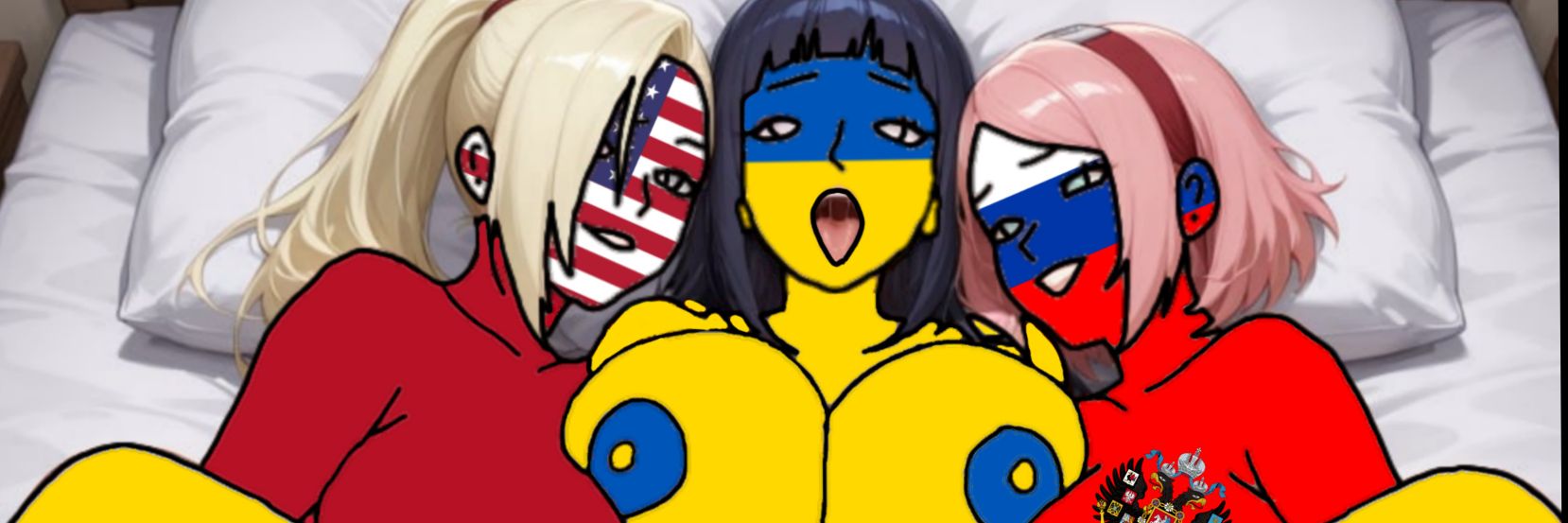 Ukraine girl banner