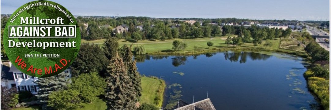 Millcroft Against Development banner