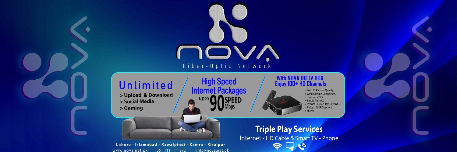 NovacomPK's profile banner image