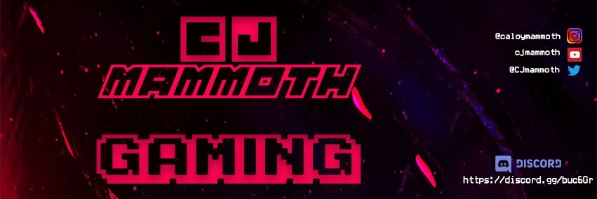 CJmammoth's profile banner image