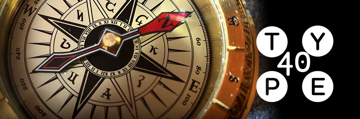 TYPE40 banner