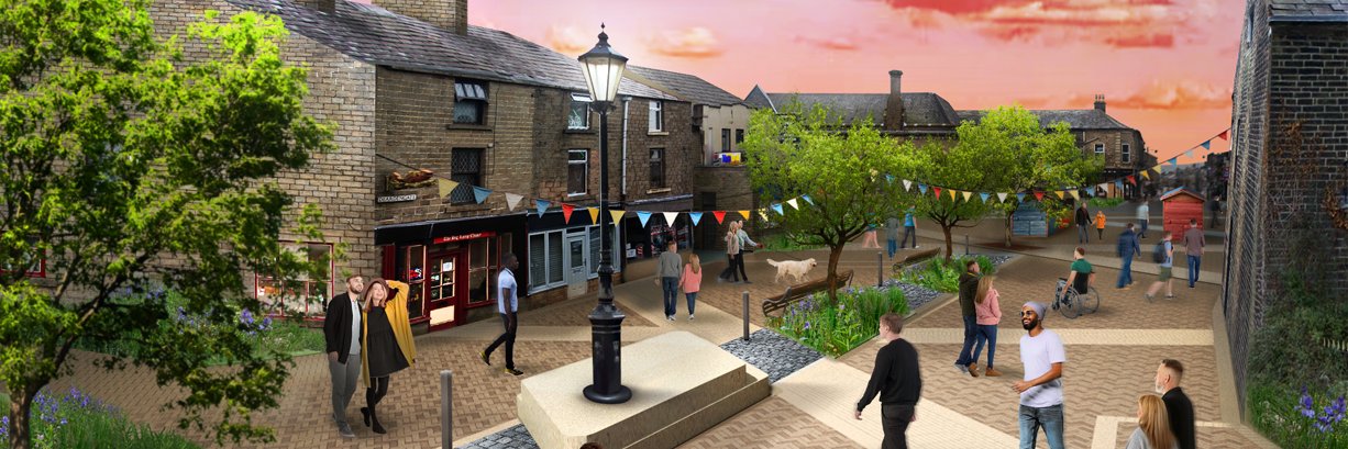 Haslingden 2040 banner