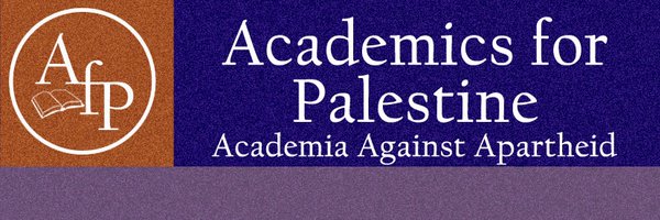 AcaforPalestine Profile Banner
