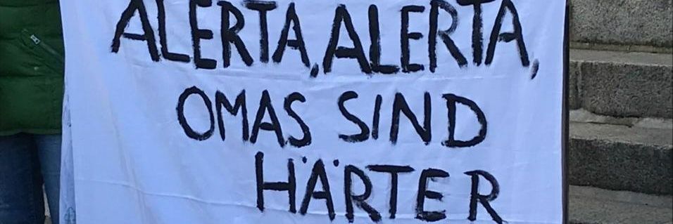 Omas Gegen Rechts Köln's banner