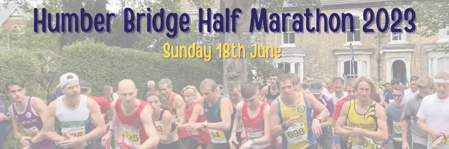 Humber Bridge Half Marathon banner
