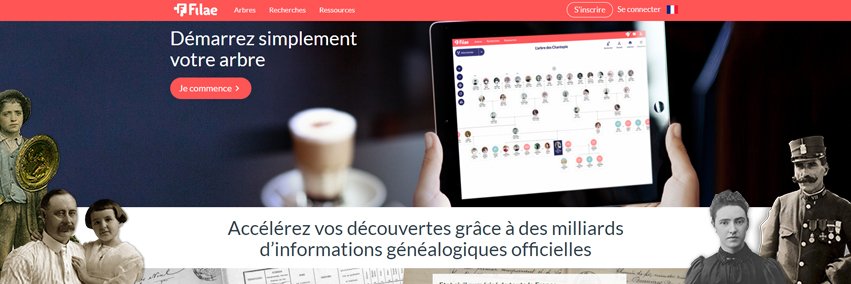 Filae.com - Ici commence votre histoire banner