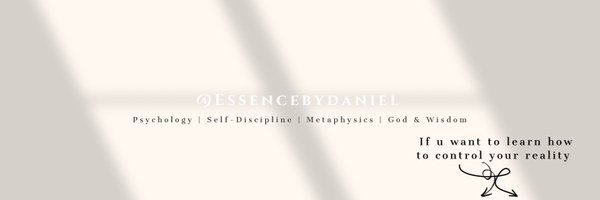 essencebydaniel Profile Banner