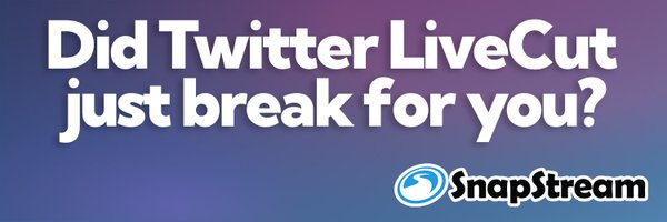 SnapStream Profile Banner