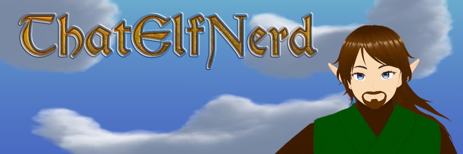 ThatElfNerd | Vtuber banner