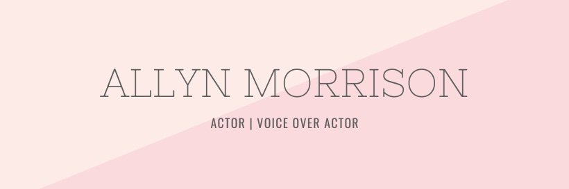 Allyn Morrison banner
