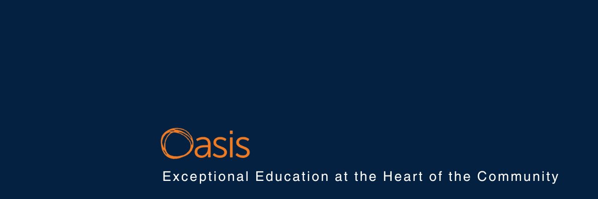 Oasis Academies banner
