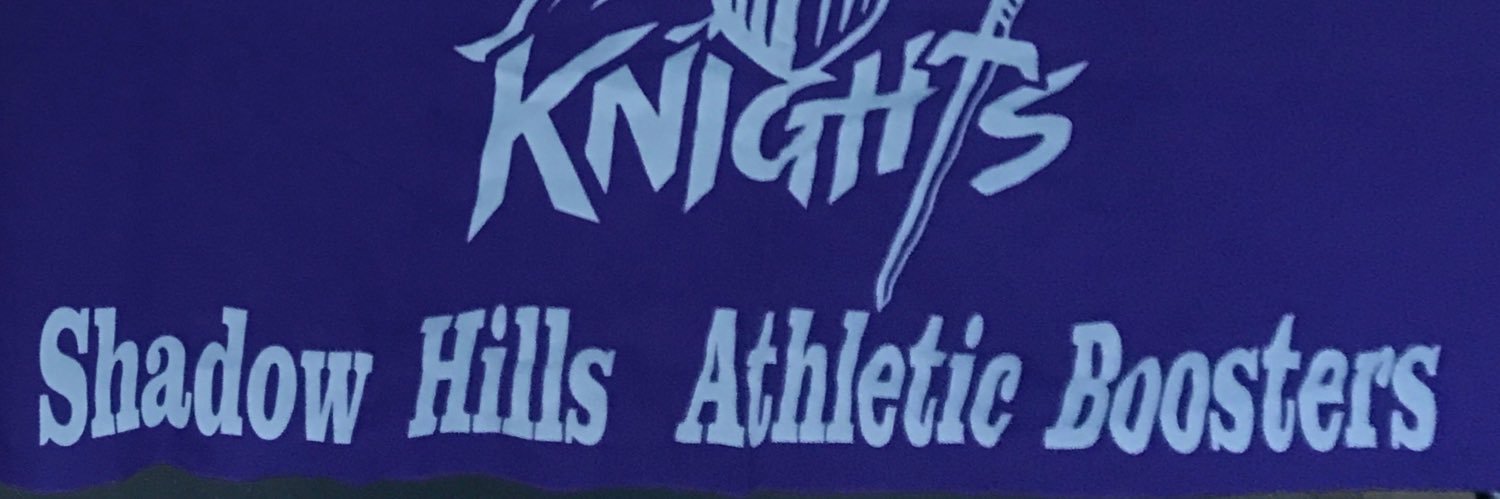 Shadow Hills Knights Athletic Booster Club banner