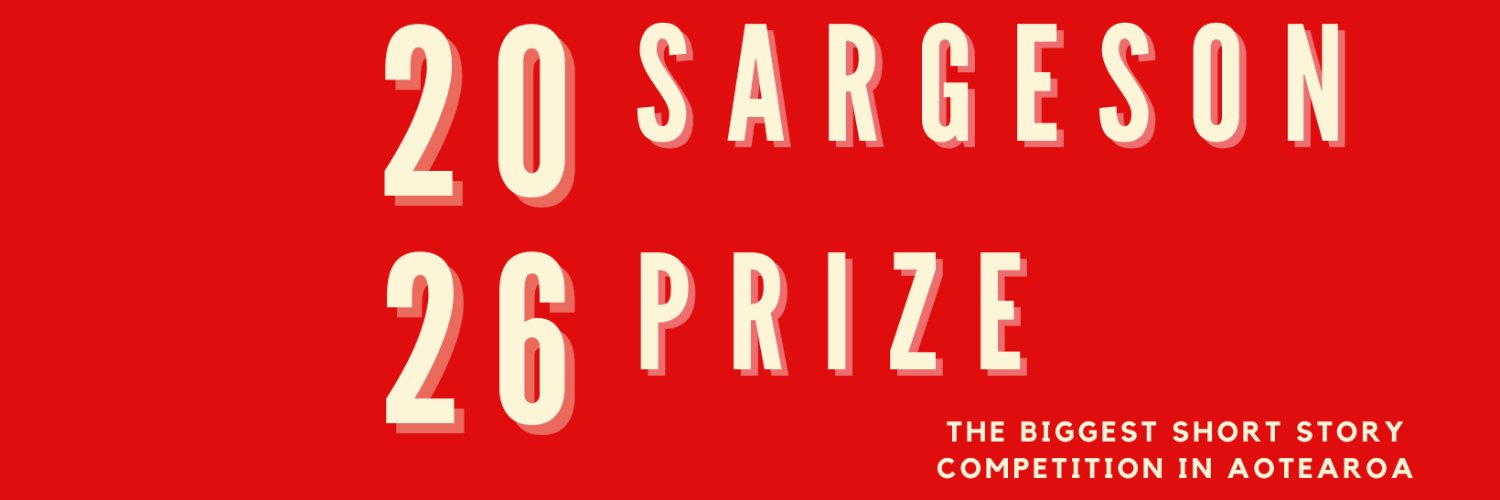 Sargeson Prize Short Story Competition banner