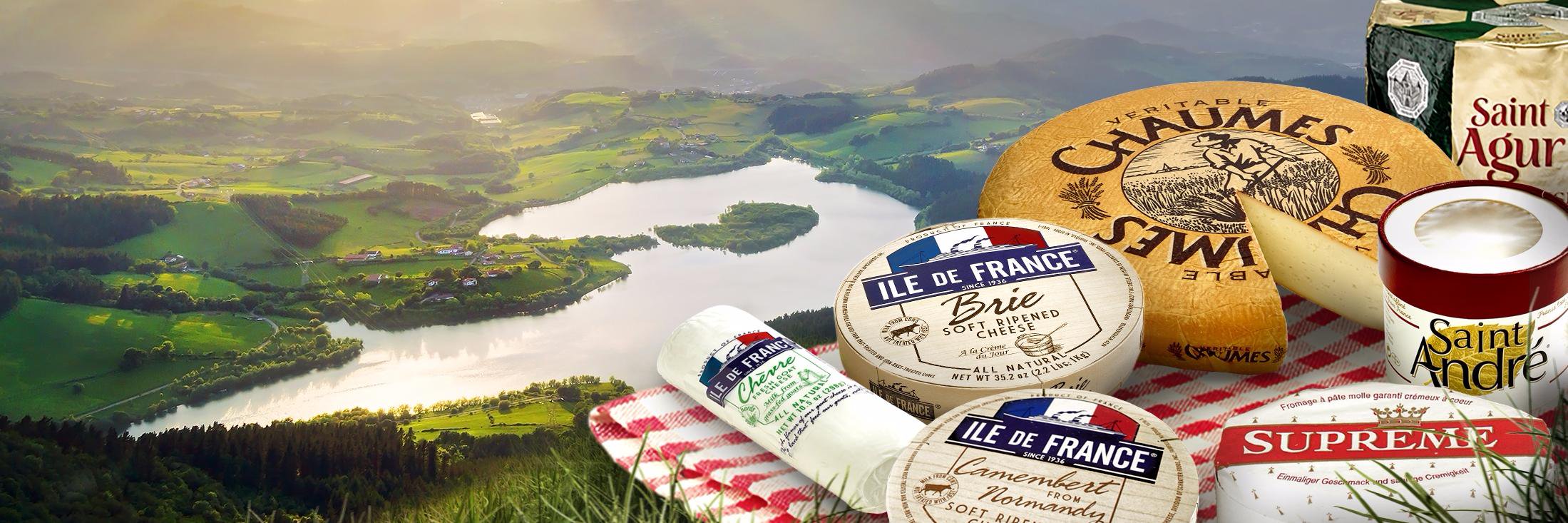 Ile de France Cheese banner