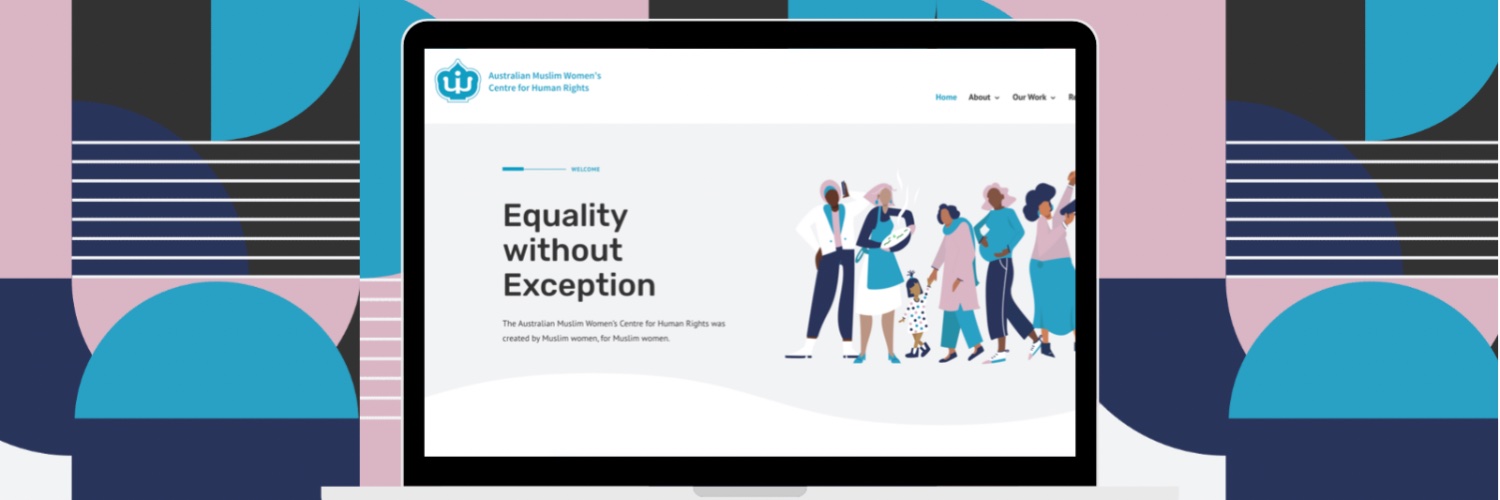 Australian Muslim Women's Centre for Human Rights banner