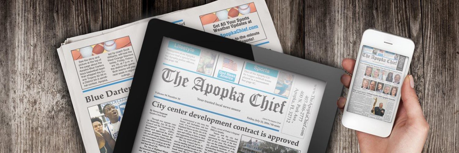 Apopka Chief newspaper Profile Banner