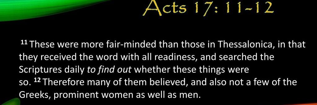 The Berean banner