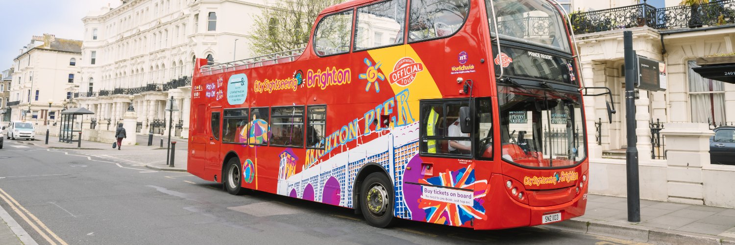 City Sightseeing Brighton banner