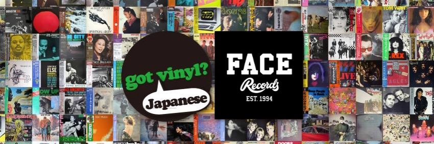 Face Records Tokyo / Store On eBay and Discogs banner