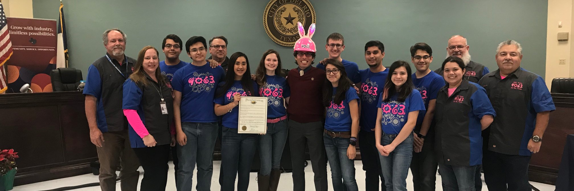 FRC Team 4063 banner