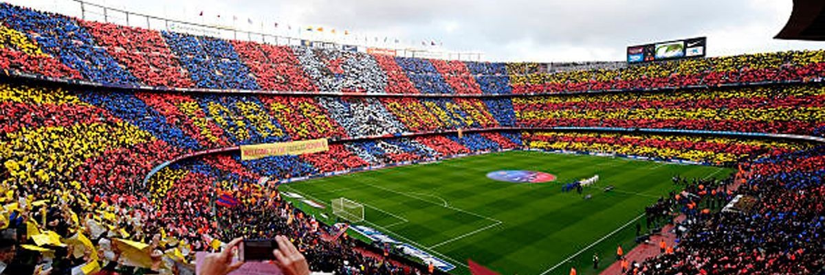 Barça is life banner