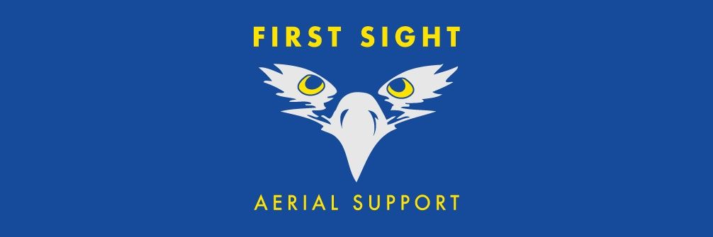 First Sight Aerial Support banner