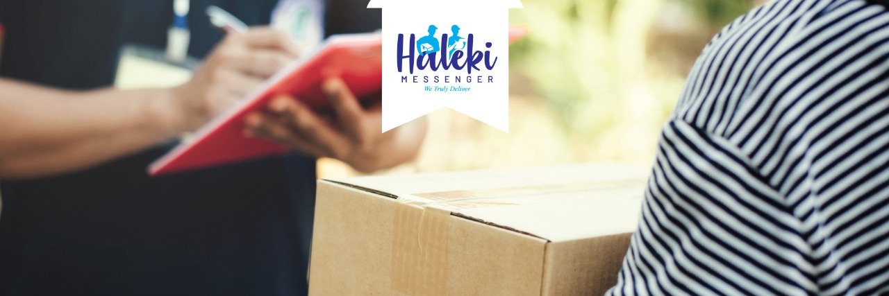 Haleki Messenger | Errands | Delivery banner