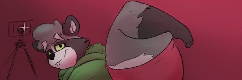 Daddy Raccoon banner