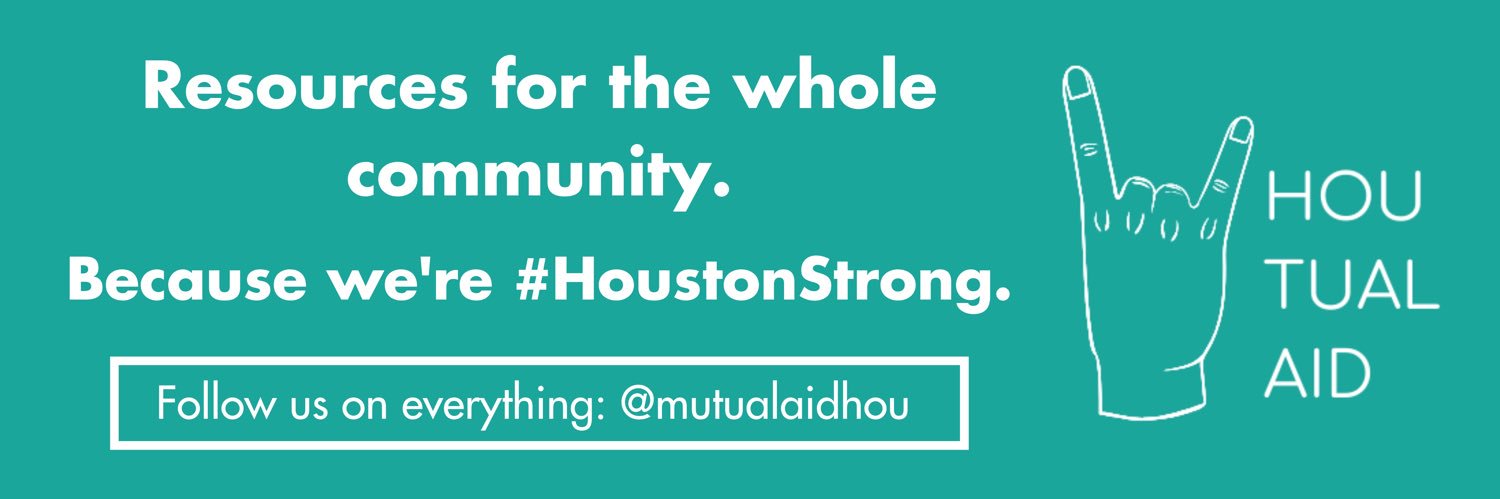 Mutual Aid Houston banner