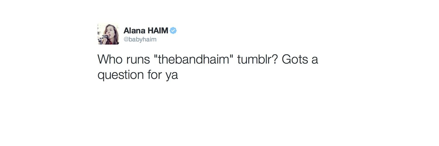 thebandhaim_'s profile banner image