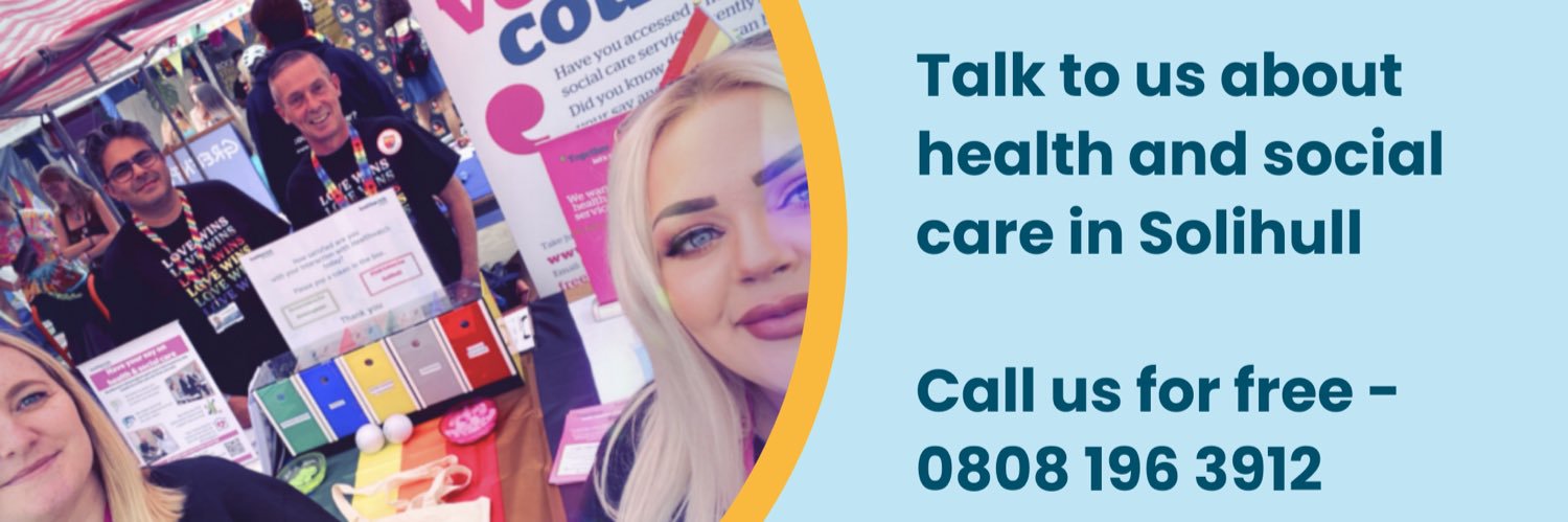 Healthwatch Solihull banner