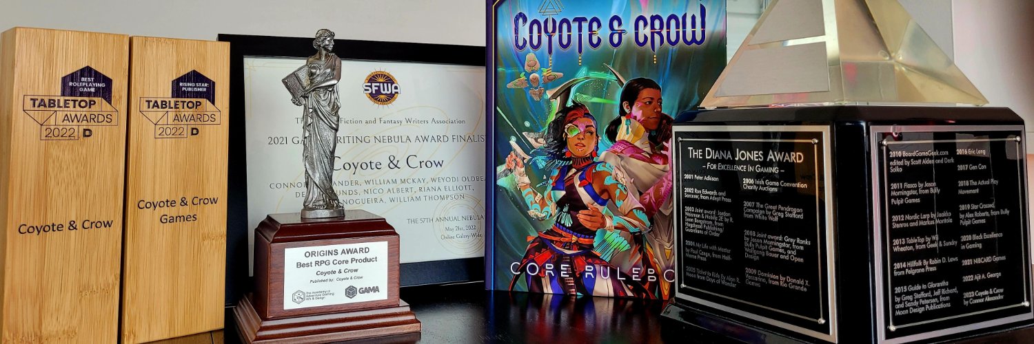 Coyote & Crow Games 🇵🇸 Profile Banner