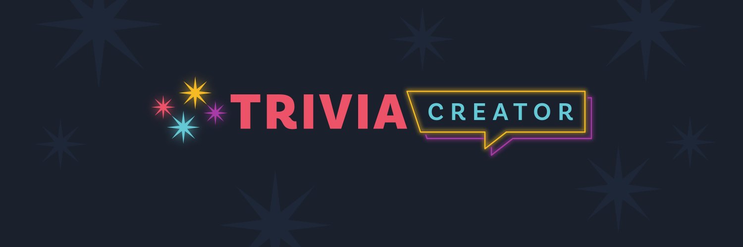 TriviaCreator banner