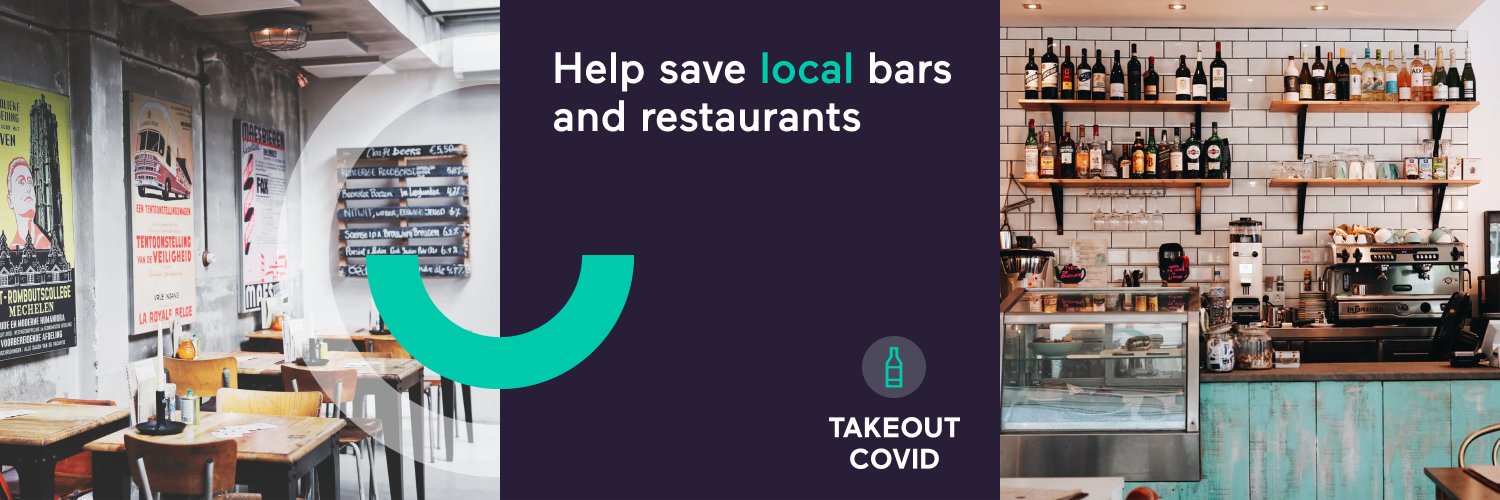 Takeout COVID banner