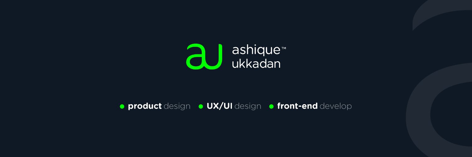 ashiqueukkadan's profile banner image