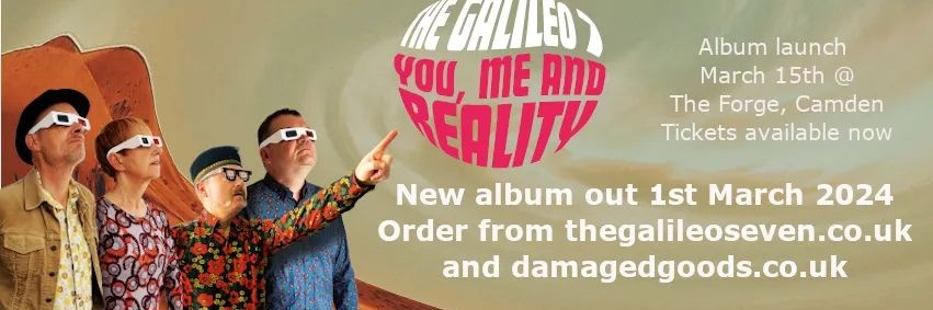 The Galileo 7 banner