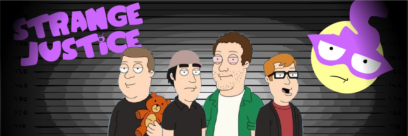 StrangeJusticeTV banner