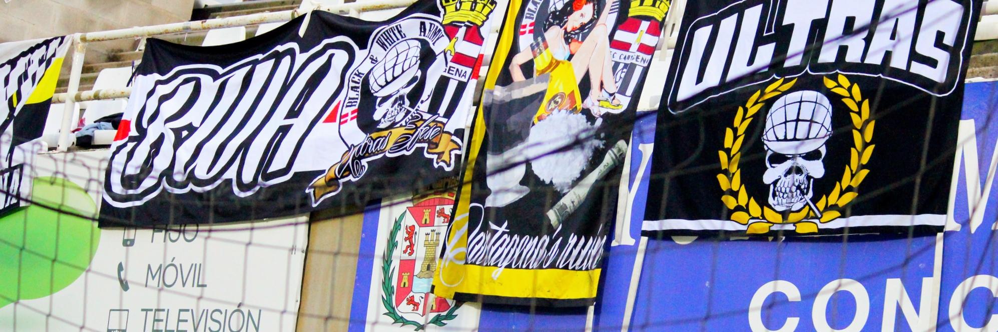 Black & White Army banner
