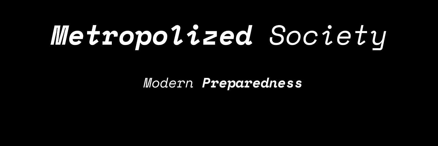 Metropolized Society banner