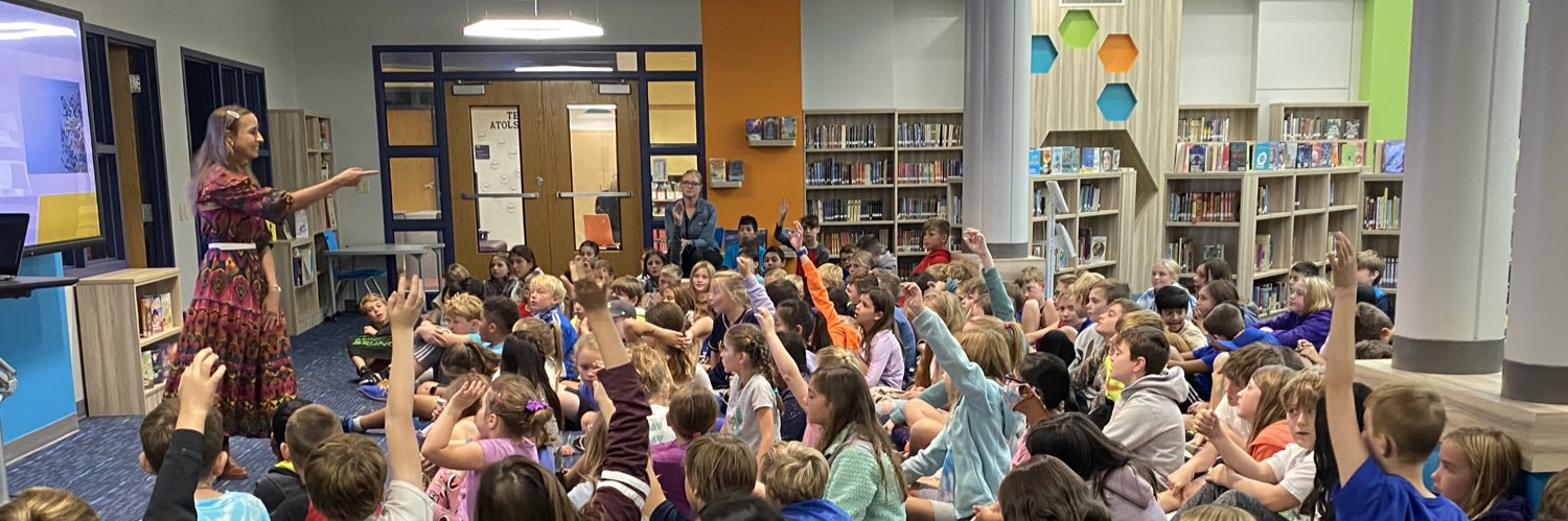 Brookfield Elementary Library banner
